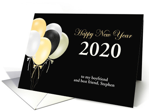 Best Christmas Gifts For Boyfriend 2020
 2020 Happy New Year to boyfriend Custom card