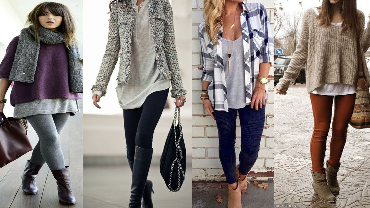 Casual Winter Outfit Ideas
 Casual Winter Outfit Ideas with Leggings