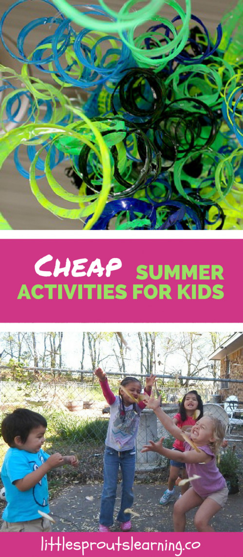 Cheap Summer Activities
 Cheap Summer Activities for Kids Little Sprouts Learning