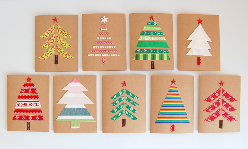 Christmas Card Crafts
 DIY Christmas Cards northstory