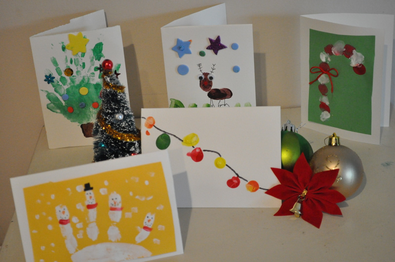 Christmas Card Crafts
 Homemade Christmas Card Ideas to do with Kids