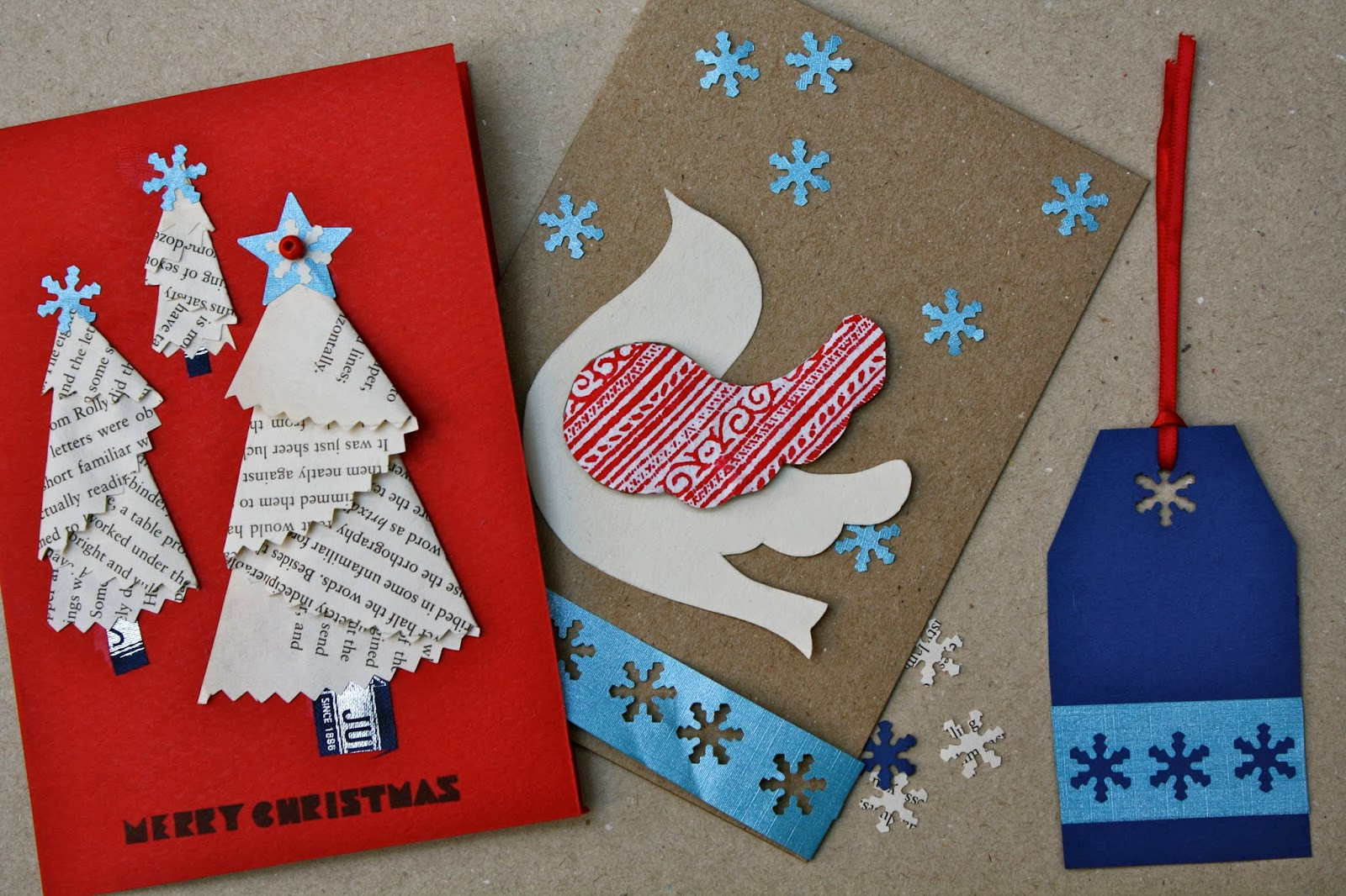 Christmas Card Crafts
 Handmade Christmas Cards Part e Mrs Fox s life home