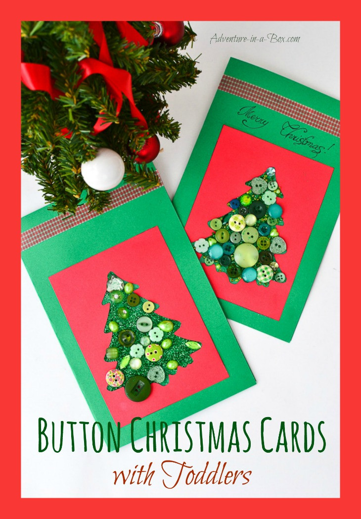 Christmas Card Crafts
 Making Christmas Cards with Toddlers