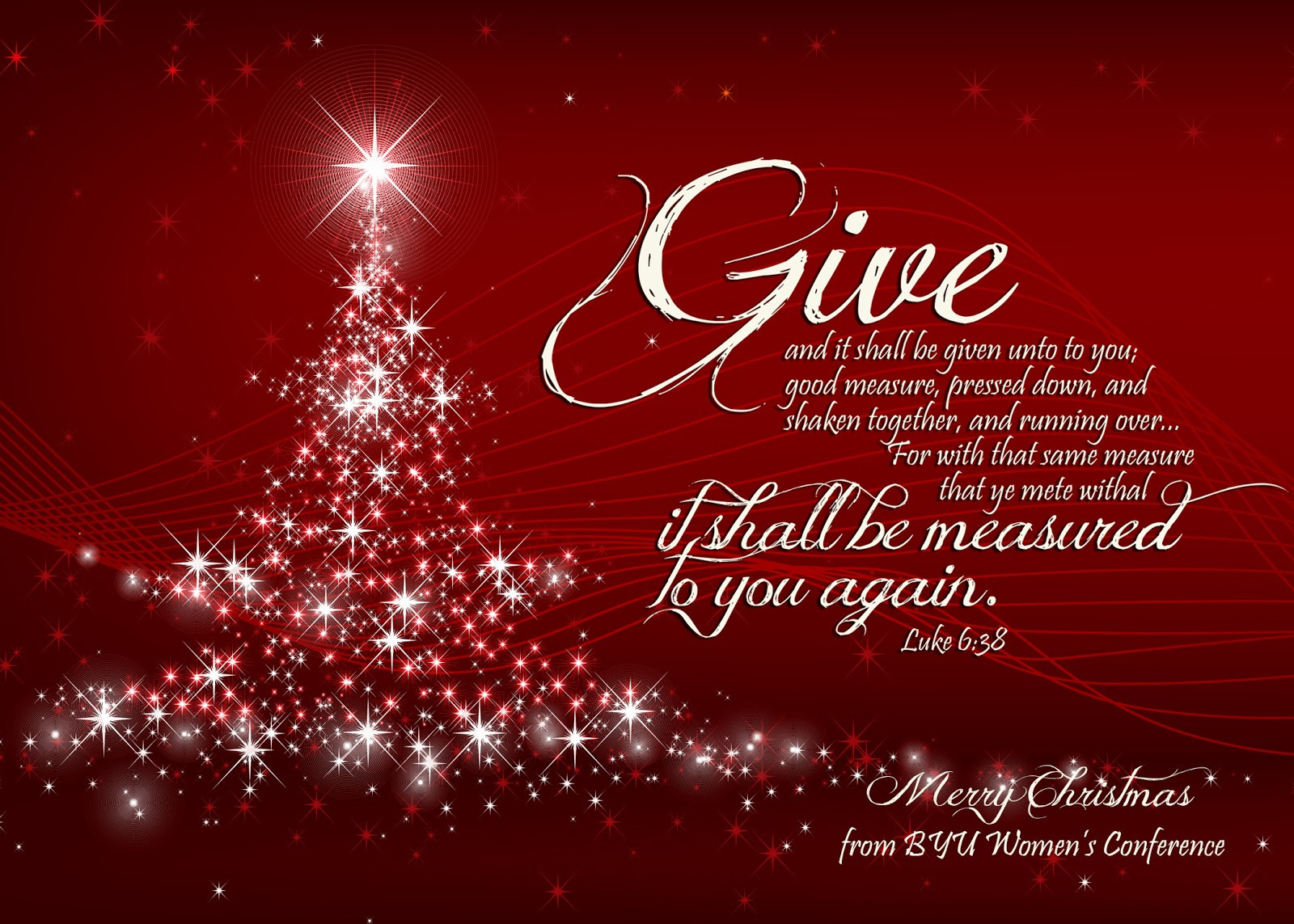 Christmas Card Message Ideas
 BYU Women s Conference Service Ideas The Gifts of Christmas