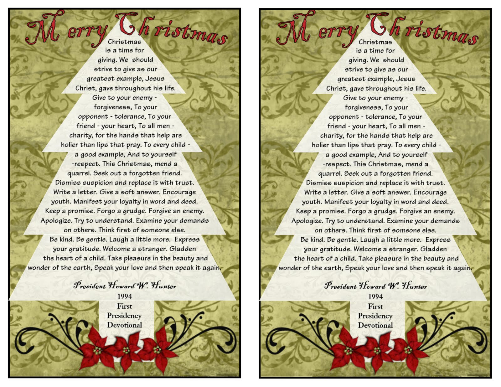 Christmas Card Message Ideas
 Visiting Teaching Tips Handouts and Ideas Christmas Card