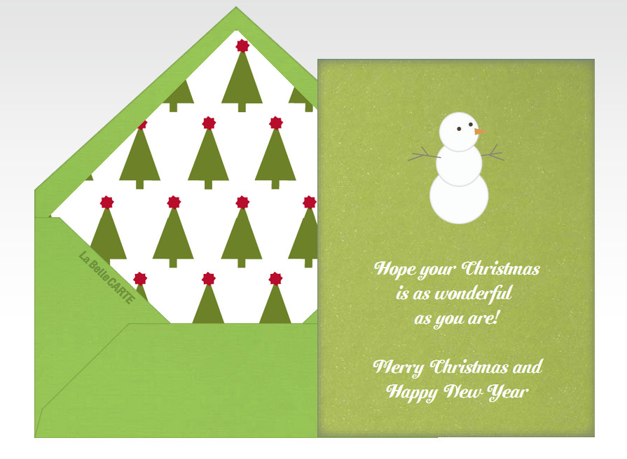 Christmas Card Message Ideas
 PARTIES & DINNERS La Belle Blog