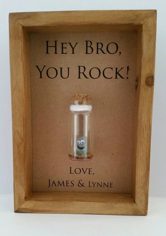 Christmas Gift Ideas For Brother
 Funny personalised brother frame Brother t Add names