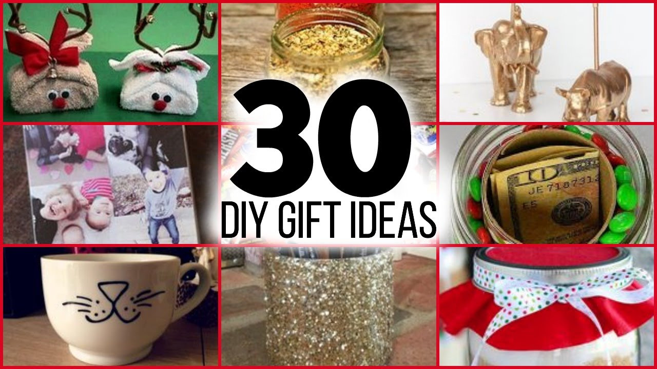 Christmas Gifts For Parents
 30 DIY CHRISTMAS GIFTS FOR GUYS GIRLS PARENTS FRIENDS