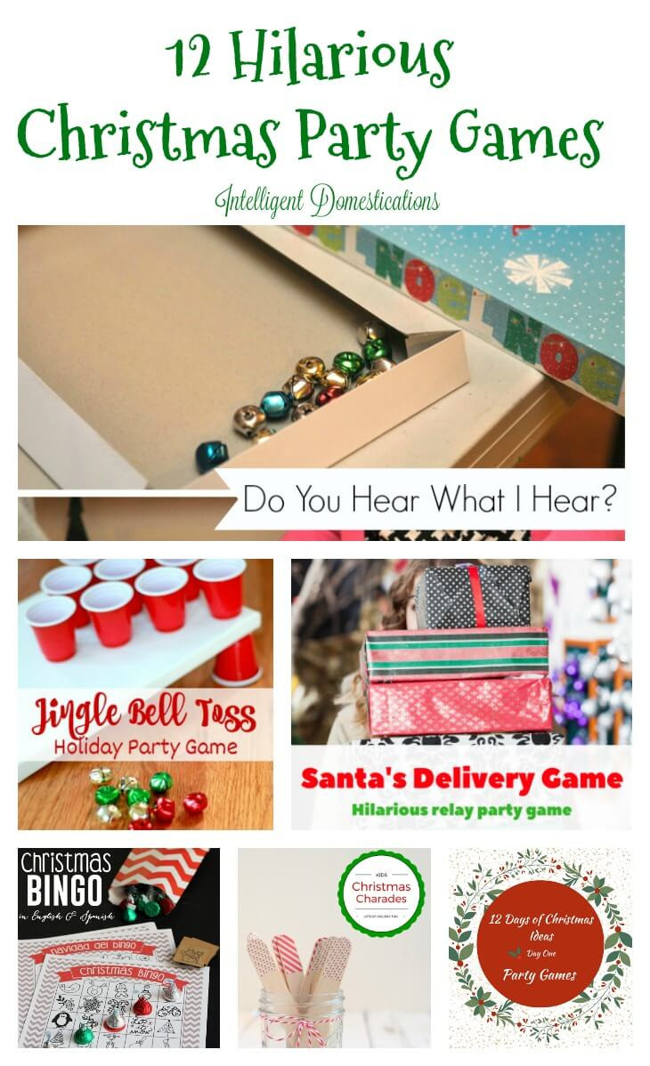 Christmas Party Game Ideas
 12 Hilariously Fun Christmas Games for a Party Twelve