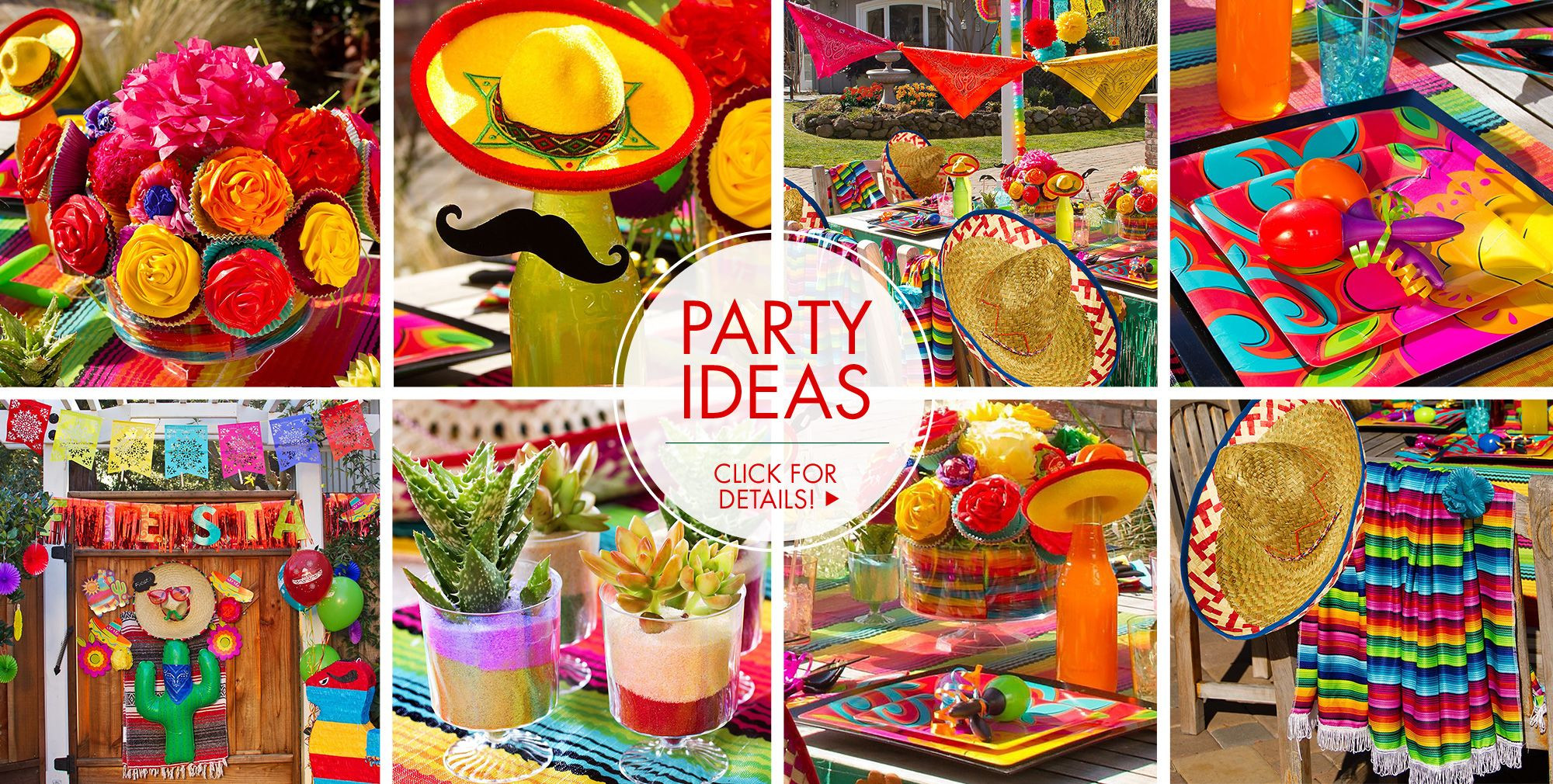 Cinco De Mayo Decorations Party City
 Caliente Fiesta Theme Party Supplies