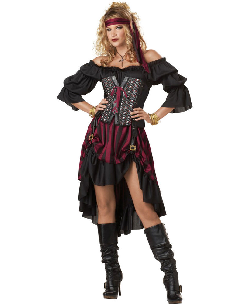 Corset Halloween Costumes Ideas
 Steam Punk Renaissance Pirate Wench Womens y Halloween