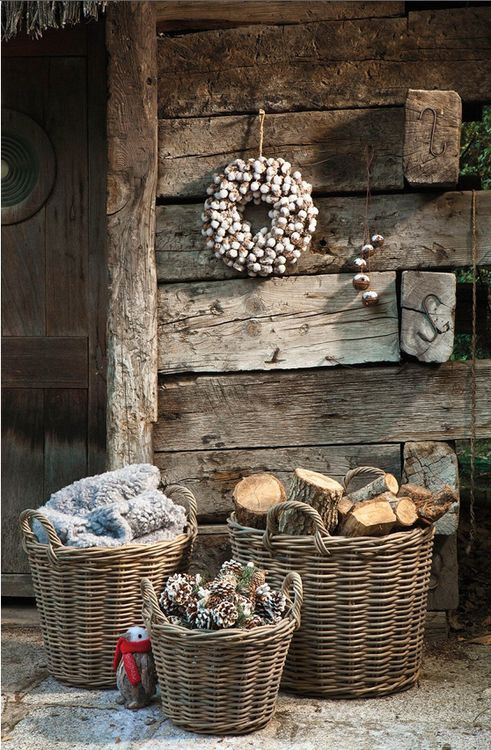 Country Winter Decor
 Winter Porch and Winter Outdoor Decorating Ideas