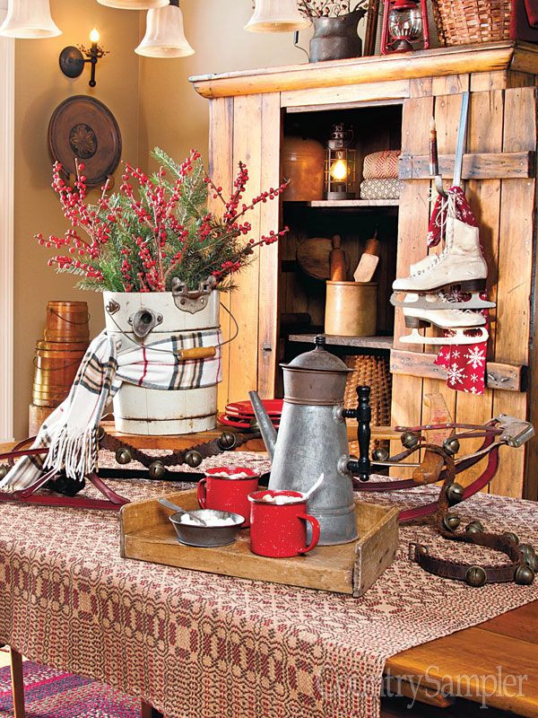 Country Winter Decor
 13 best Winter Wonderful images on Pinterest