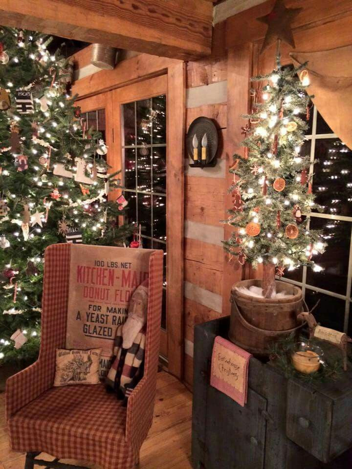 Country Winter Decor
 Primitive Country Christmas