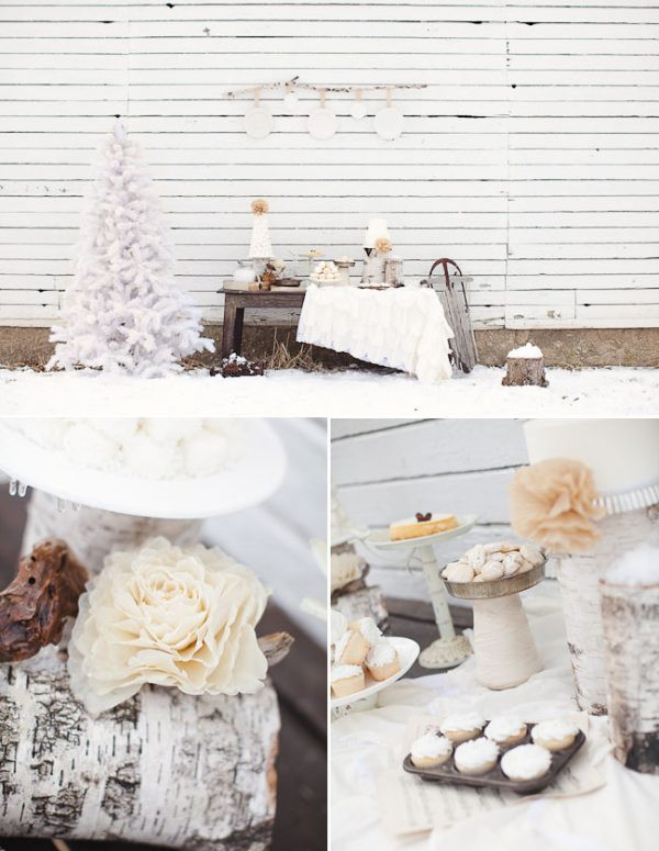 Country Winter Decor
 Country Winter Wedding Inspiration The Sweetest Occasion