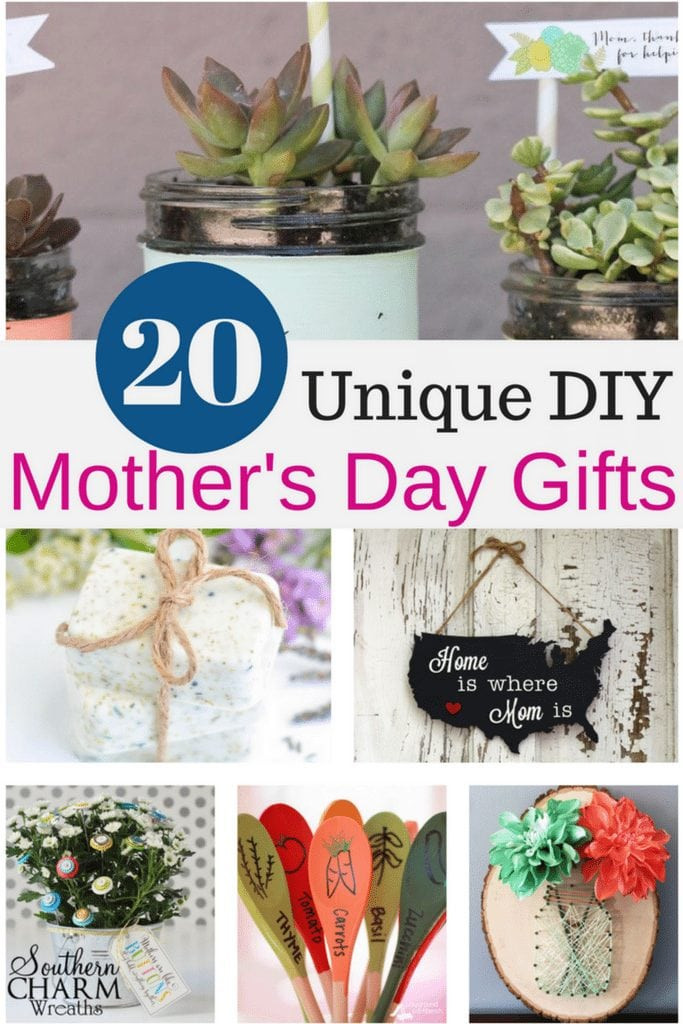 Creative Mother's Day Gifts
 20 Unique DIY Mother s Day Gift Ideas She ll Treasure