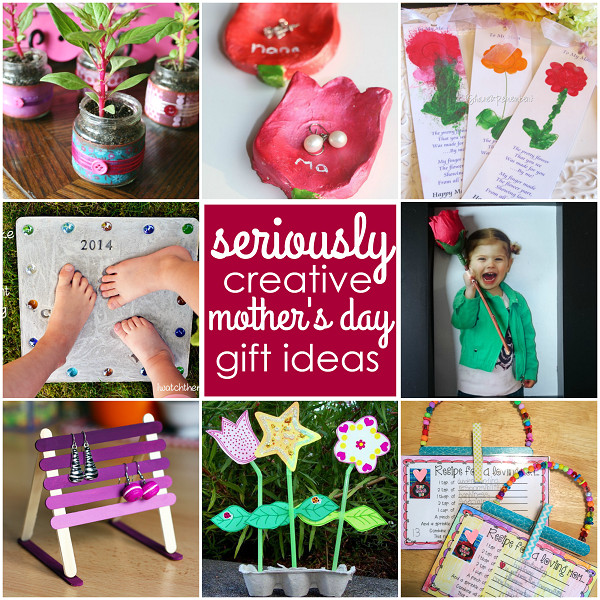 Creative Mother's Day Gifts
 Seriously Creative Mother s Day Gifts from Kids Crafty