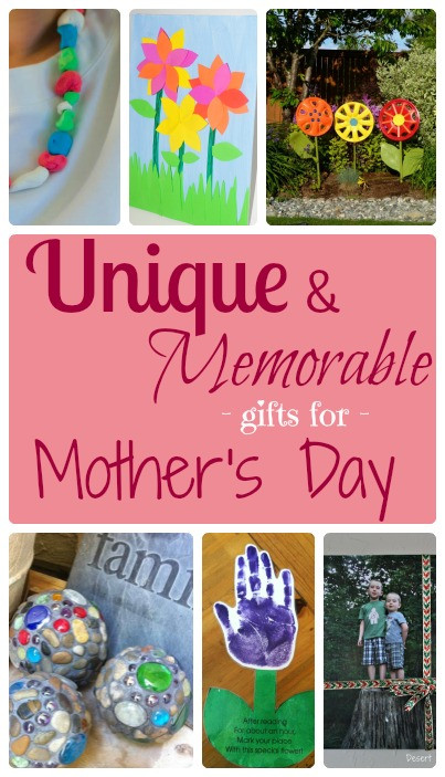 Creative Mother's Day Gifts
 Unique and Memorable Handmade Mothers Day Gifts