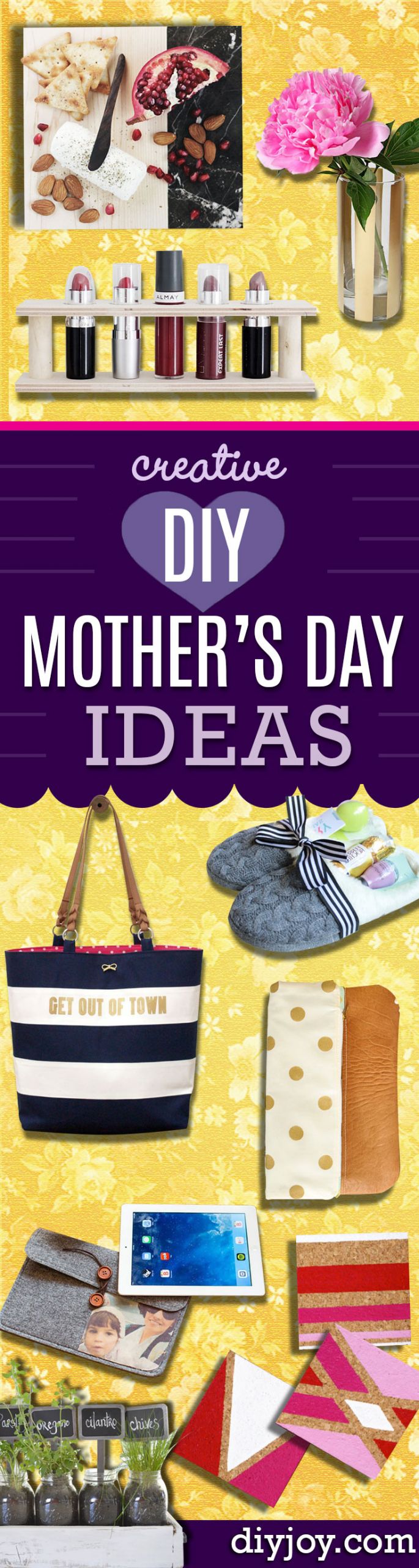Creative Mother's Day Gifts
 35 Creatively Thoughtful DIY Mother s Day Gifts