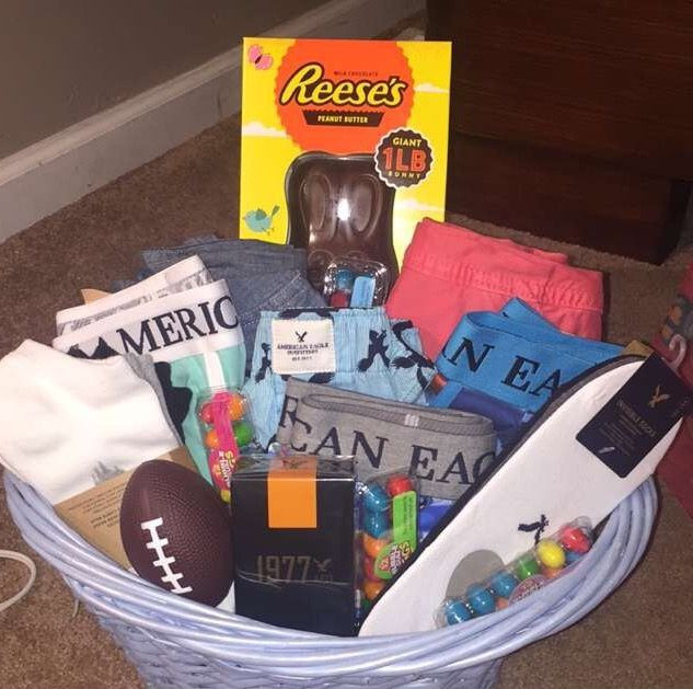 Cute Easter Basket Ideas For Boyfriend
 Pinterest