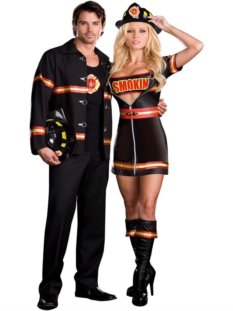 Cute Halloween Costume Ideas For Couples
 firefighter girl Fire