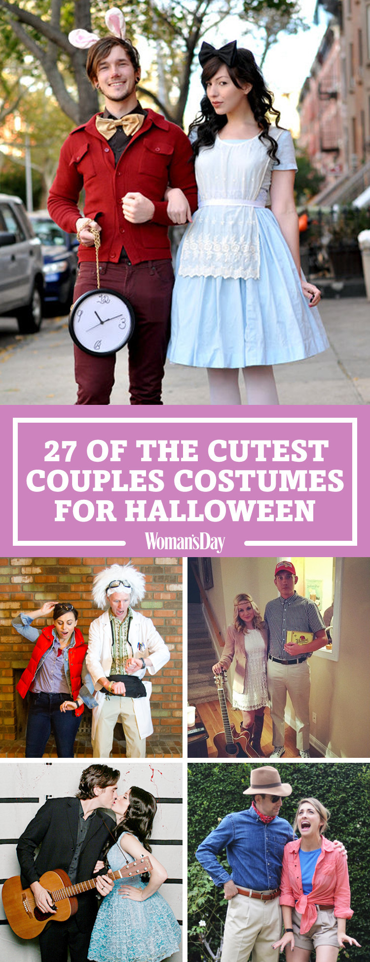Cute Halloween Costume Ideas For Couples
 50 Cute Couples Halloween Costumes 2017 Best Ideas for