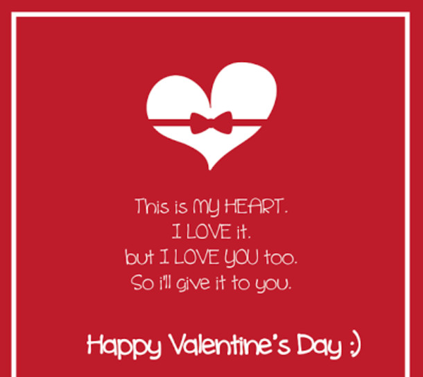 Cute Valentines Day Quotes
 10 Cute Valentines Day Quotes