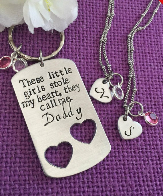 Daddy Daughter Fathers Day Gifts
 Daddy Daughter Gift Jewelry Set Father s Day Gift