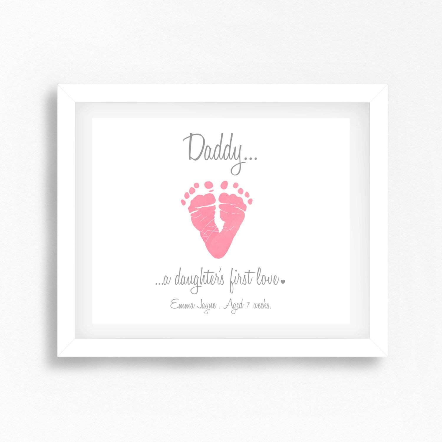 Daddy Daughter Fathers Day Gifts
 Pin by Andrea P on Art Ideas