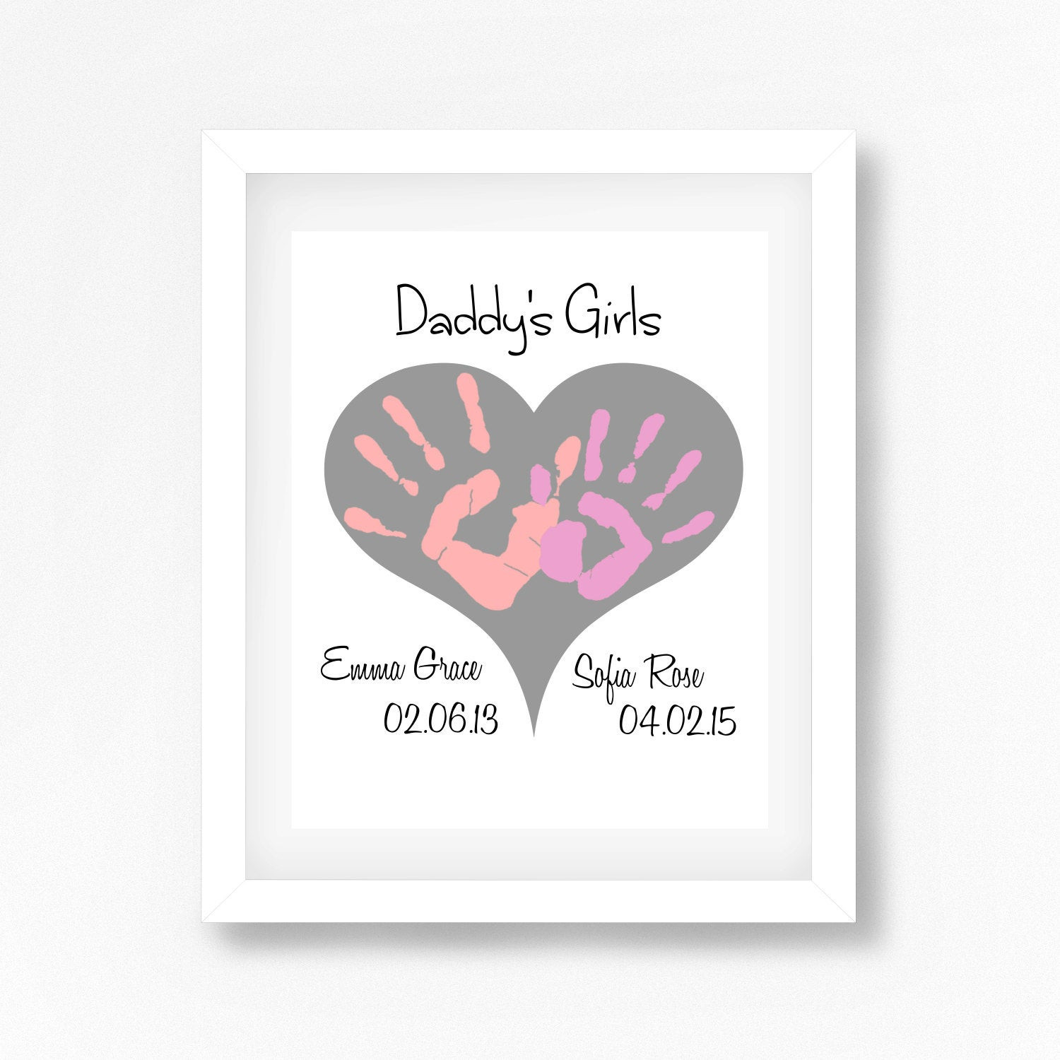 Daddy Daughter Fathers Day Gifts
 Daddy s Girls Gift Gift for Daddy from Daughters Fathers