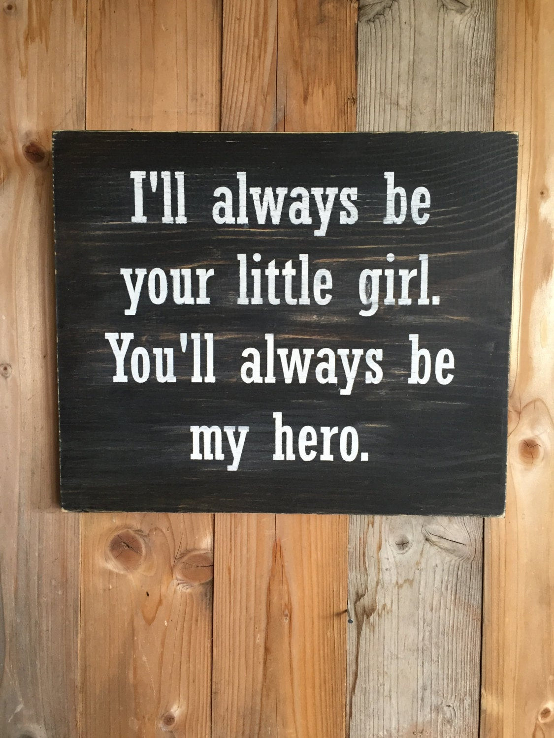Daddy To Be Fathers Day Gifts
 Daddy s Little Girl Wood Sign Father s Day Gift
