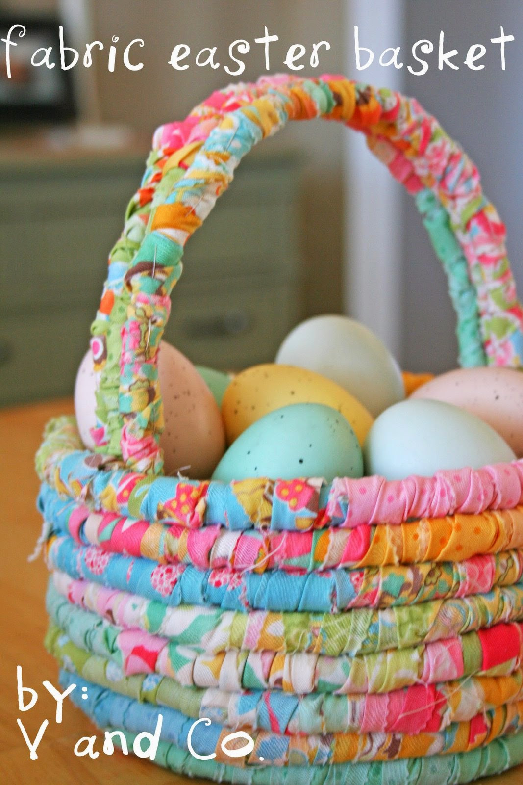 Diy Easter Baskets
 FabricLovers Blog Spring Break Fabric Craft Ideas