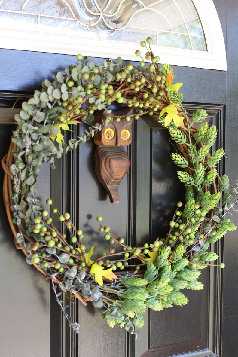 Diy Fall Wreaths Front Door
 13 DIY Fall Wreaths For Your Front Door