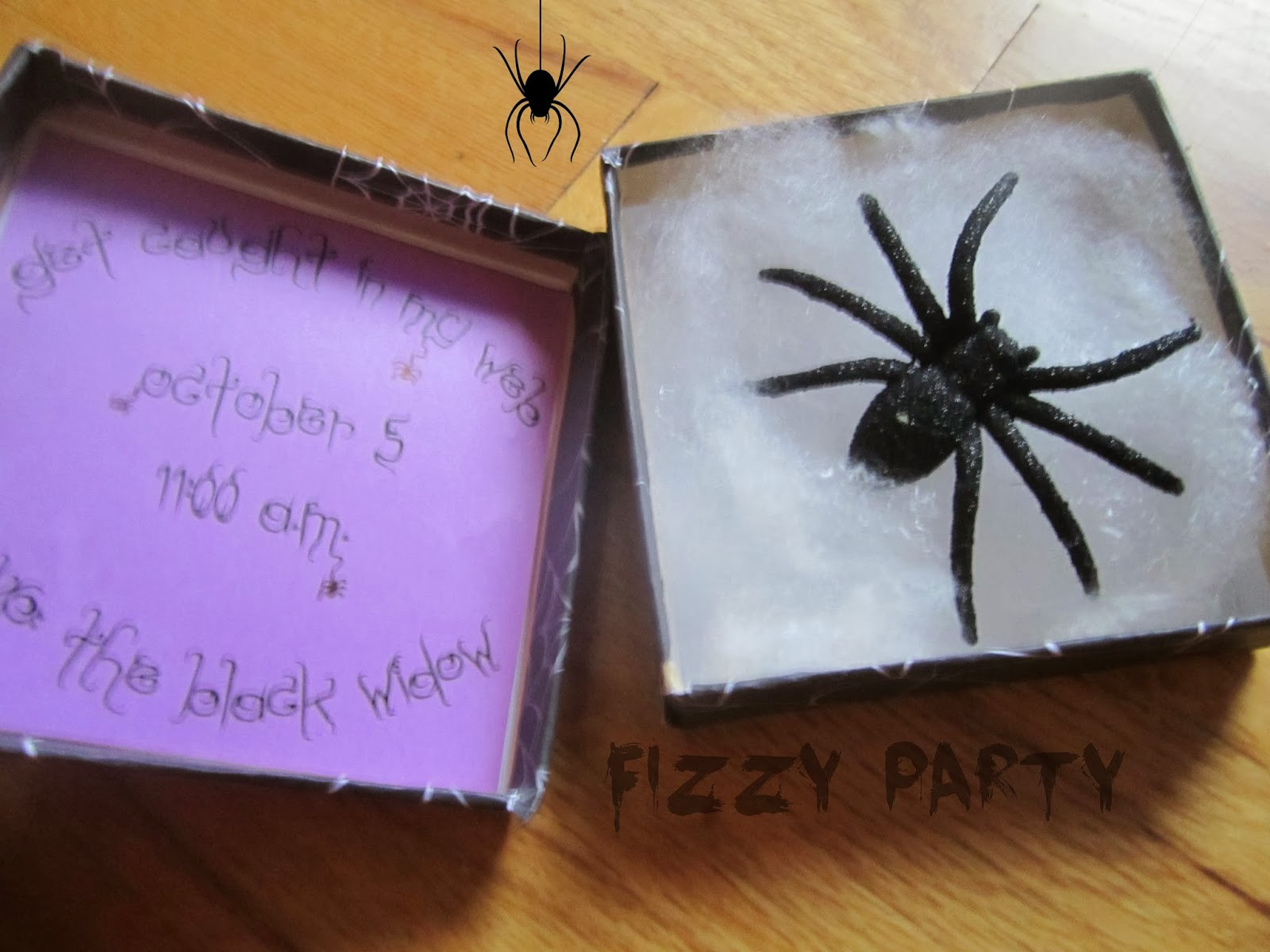 Diy Halloween Invitations
 Fizzy Party DIY Halloween Invitation