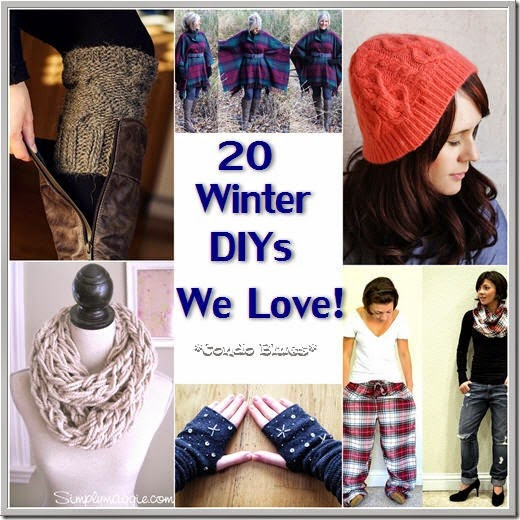 Diy Winter Clothes
 Condo Blues 20 Warm Winter DIY Clothes We Love