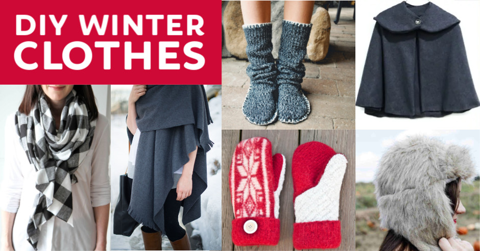 Diy Winter Clothes
 10 DIY Winter Clothes and Accessories Fabulessly Frugal