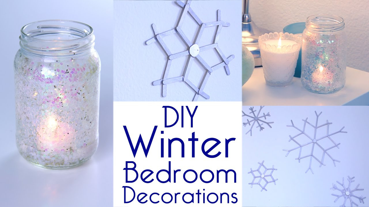 Diy Winter
 Room Decor DIY Winter Bedroom Decorations Tutorial