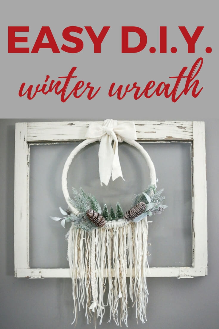 Diy Winter
 DIY Winter Wreath Boho Style