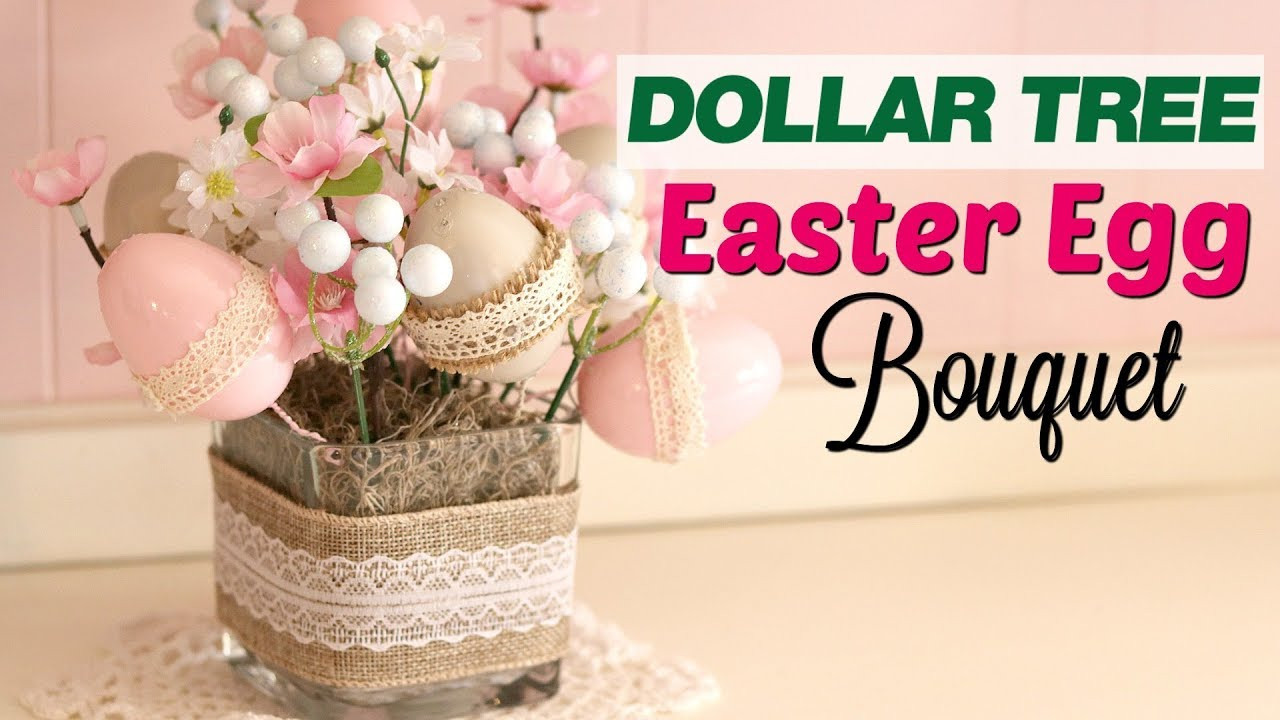 Dollar Tree Easter Crafts
 Easter Egg Bouquet DIY Dollar Tree Easter Craft