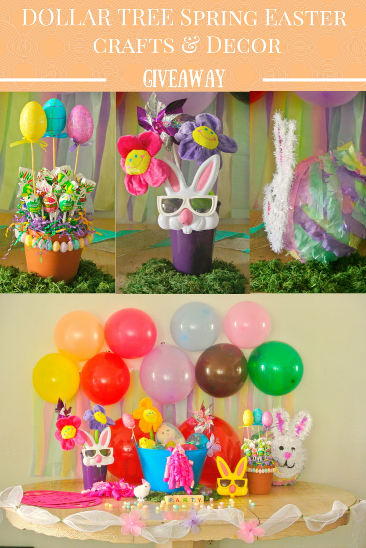 Dollar Tree Easter Crafts
 B is 4 Easter and Spring Crafts Dollar Tree Giveaway
