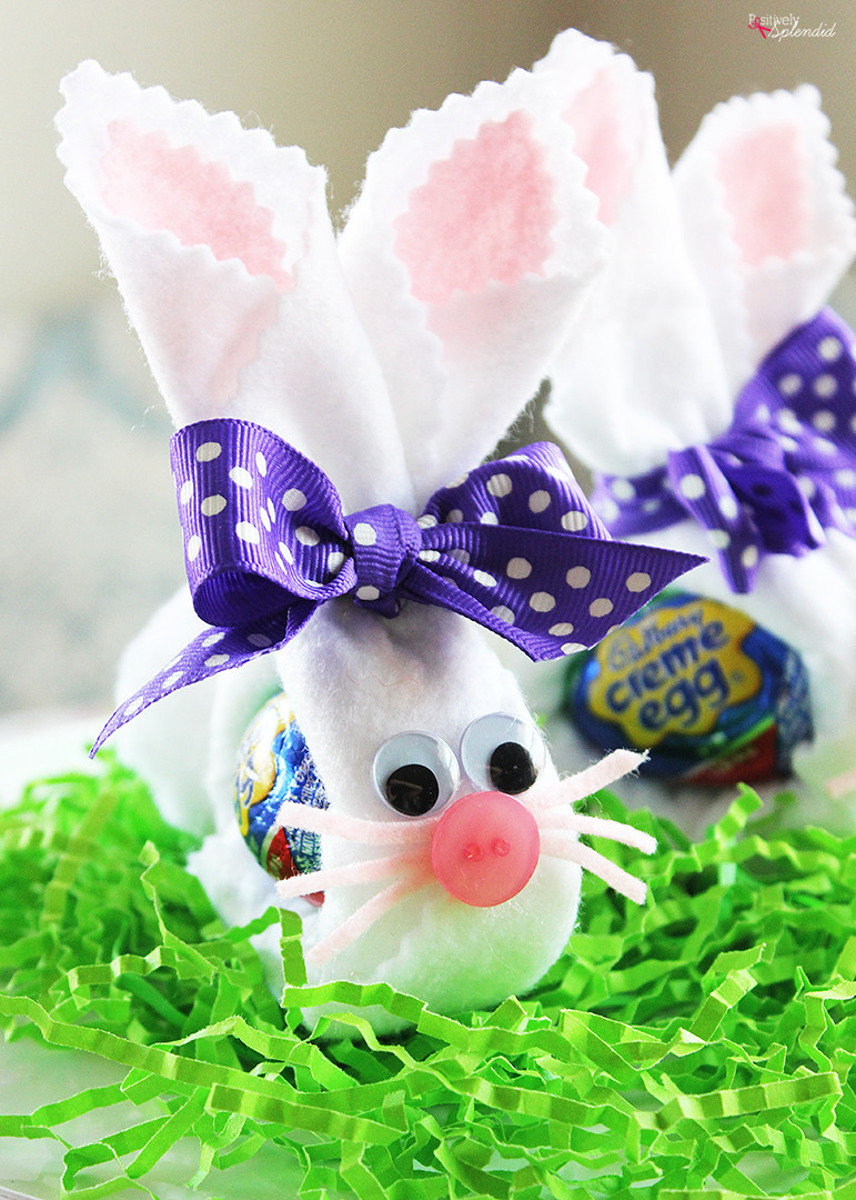 Easter Bunny Craft
 Felt Cadbury Bunny Easter Craft Idea Perfect for Easter