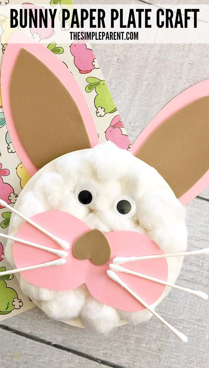 Easter Bunny Craft
 Easter Bunny Paper Plate Crafts Make Easter Crafty & Fun