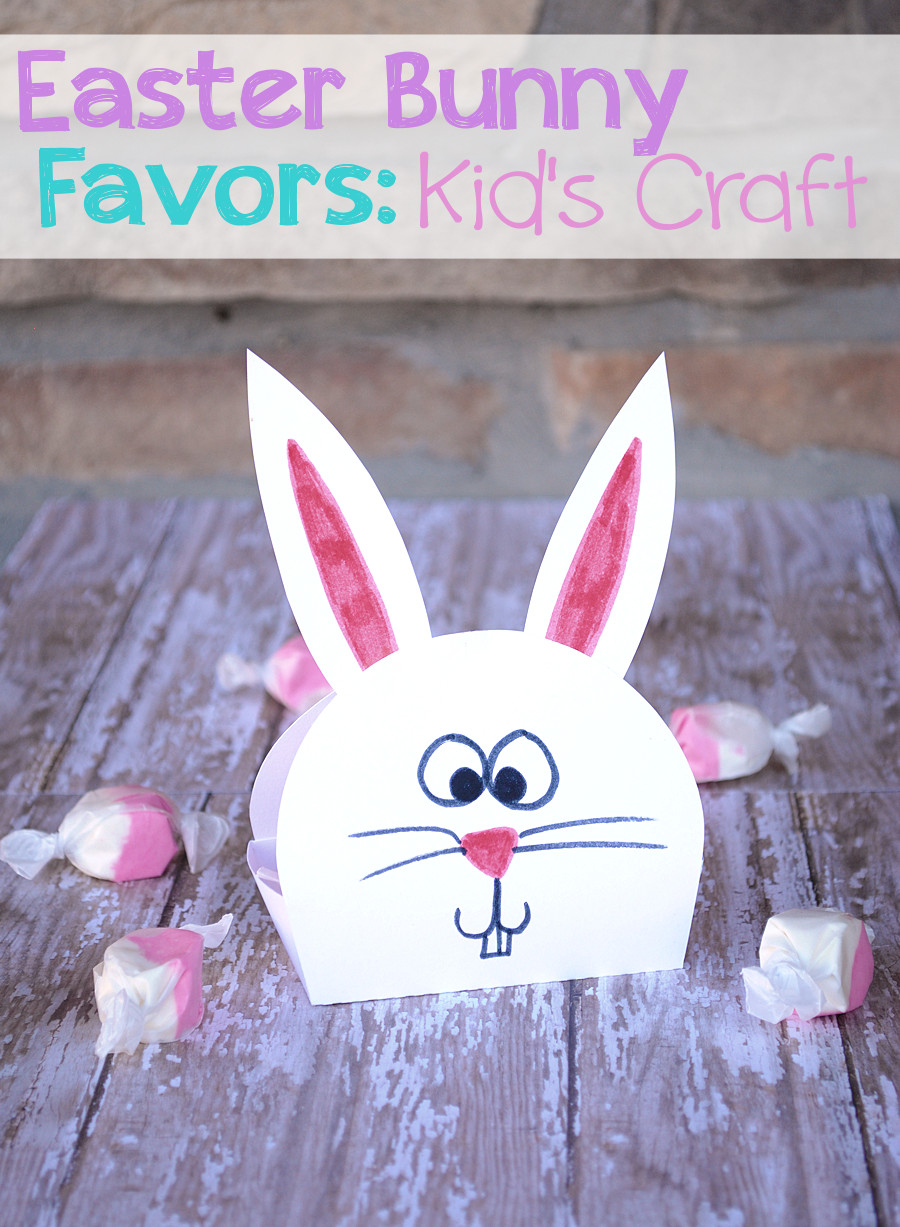 Easter Bunny Craft
 Easter Bunny Favors Kid’s Craft