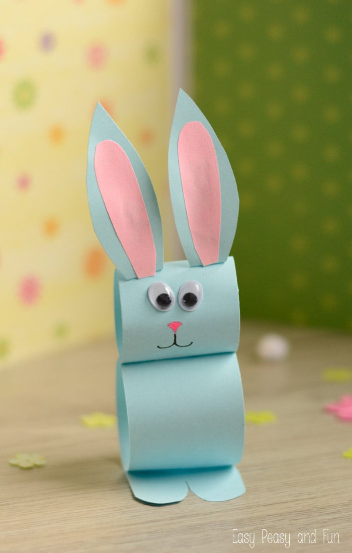 Easter Bunny Craft
 Paper Bunny Craft Easy Easter Craft for Kids Easy