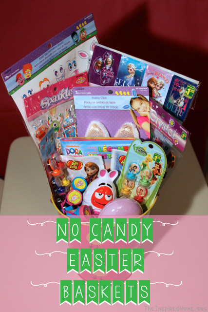 Easter Candy Ideas
 No Candy Easter Basket Ideas • The Inspired Home