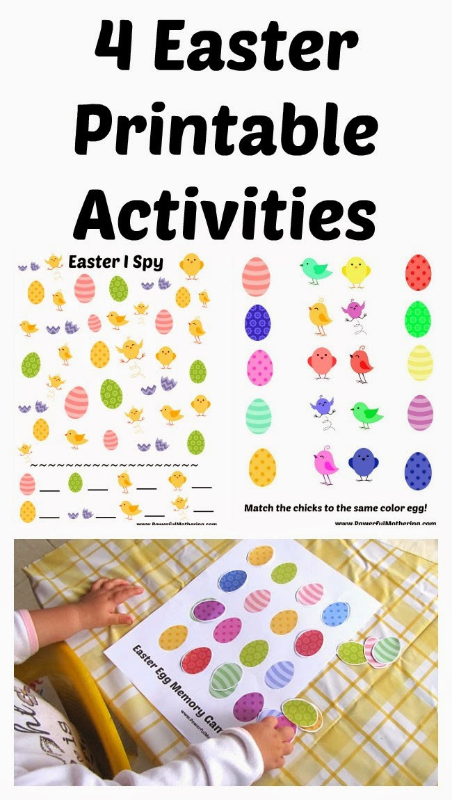 Easter Games And Activities
 Your Daily Tidbit Preschool Prep Week 23 Easter