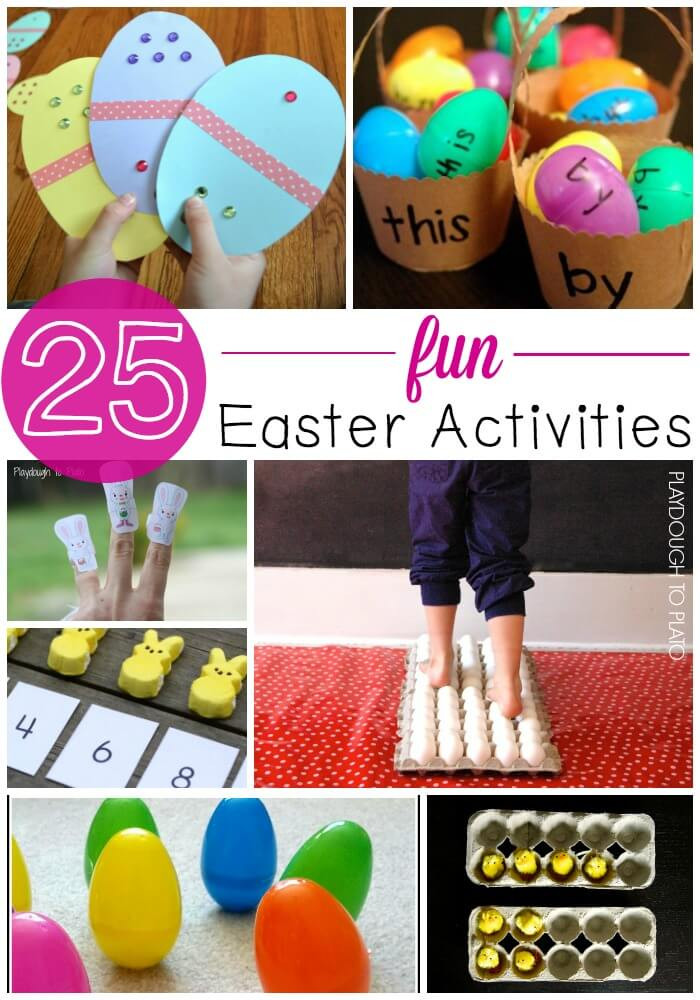 Easter Games And Activities
 25 Fun Easter Learning Activities Playdough To Plato