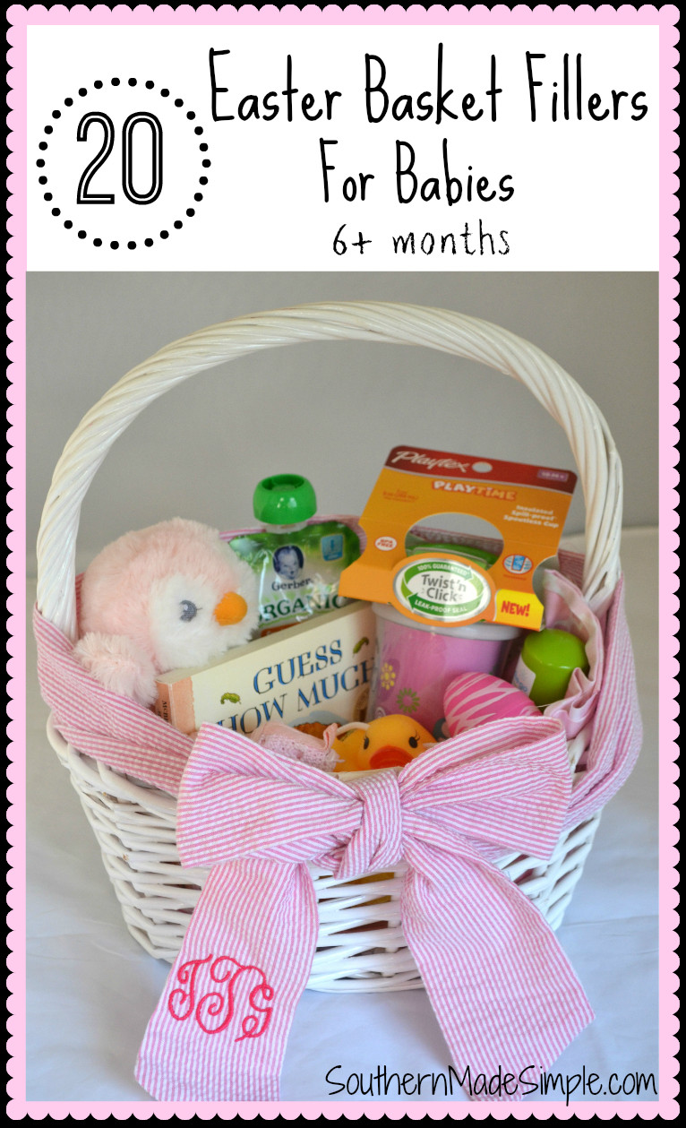 Easter Gifts For Infants
 20 Easter Basket Fillers for Babies