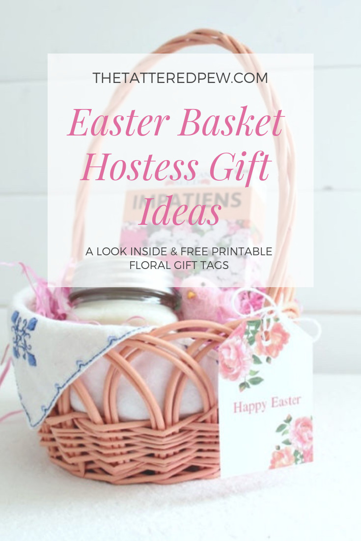 Easter Hostess Gift Ideas
 Easter Basket Hostess Gift Ideas & Free Printable Tags