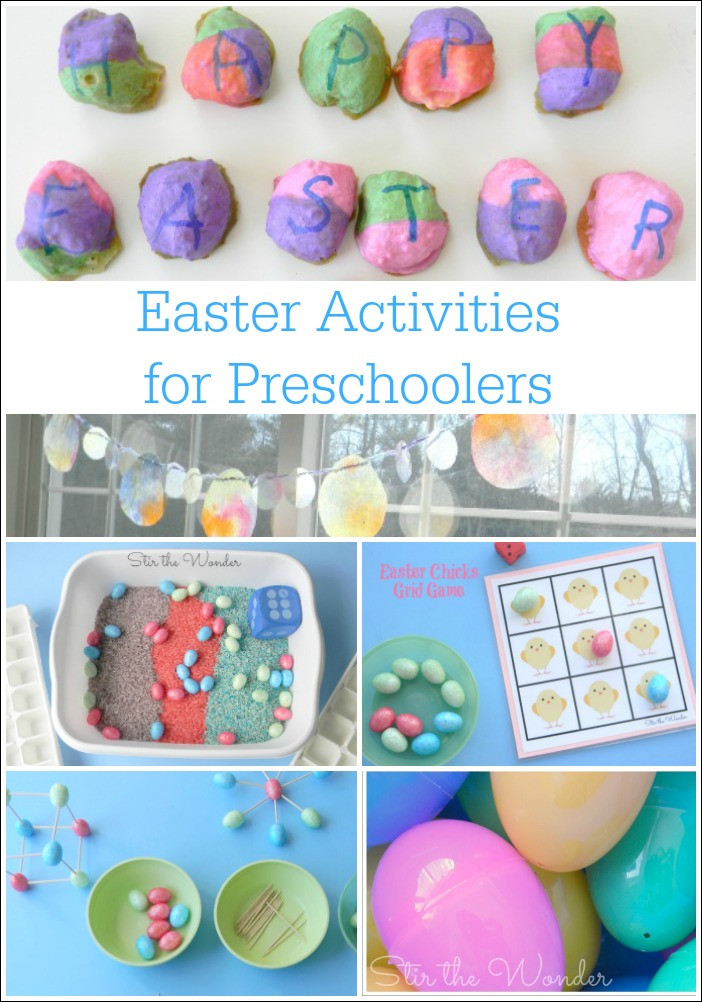 Easter Math Activities For Preschoolers
 Easter Activities for Preschoolers